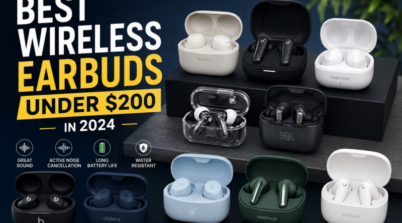 Best Wireless Earbuds Under $200 in 2024