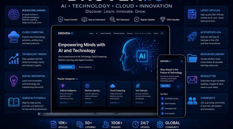What are the latest trends in machine learning on Droven.io, and how are they changing the face of Ai and contemporary enterprises?