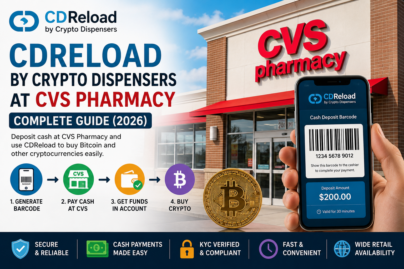 CDReload by Crypto Dispensers CVS Pharmacy