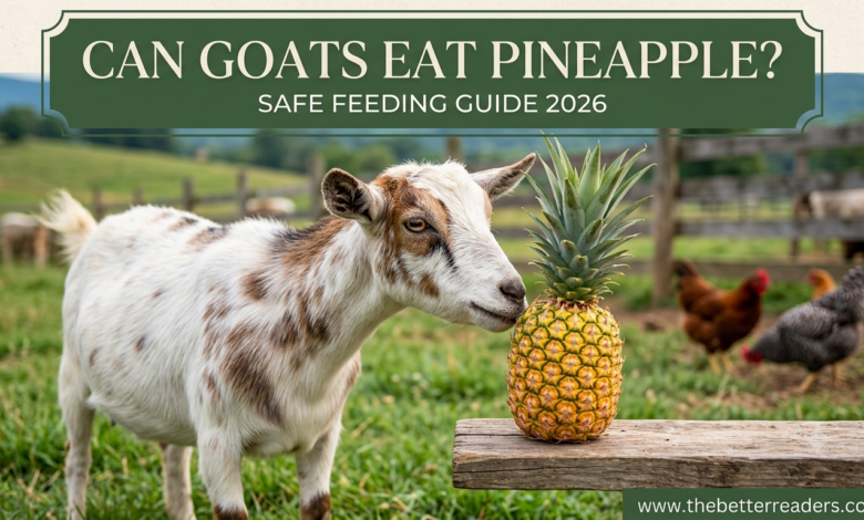 Can Goats Eat Pineapple?