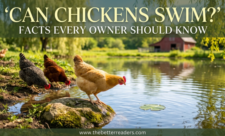 Can Chickens Swim?