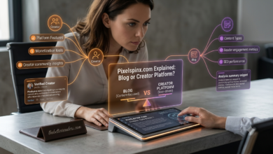 Pixelspinx.com Explained: Blog or Creator Platform?