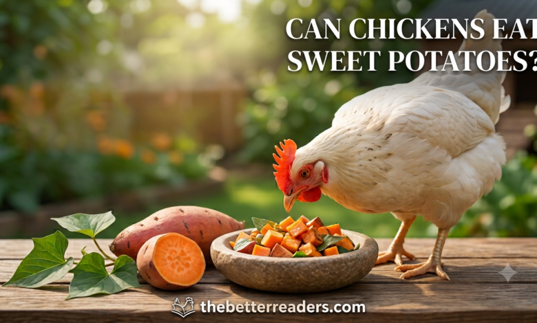 Can Chickens Eat Sweet Potatoes