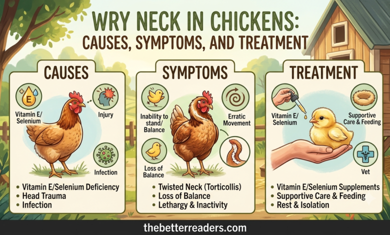 Wry Neck in Chickens