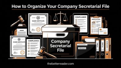 company secretarial file
