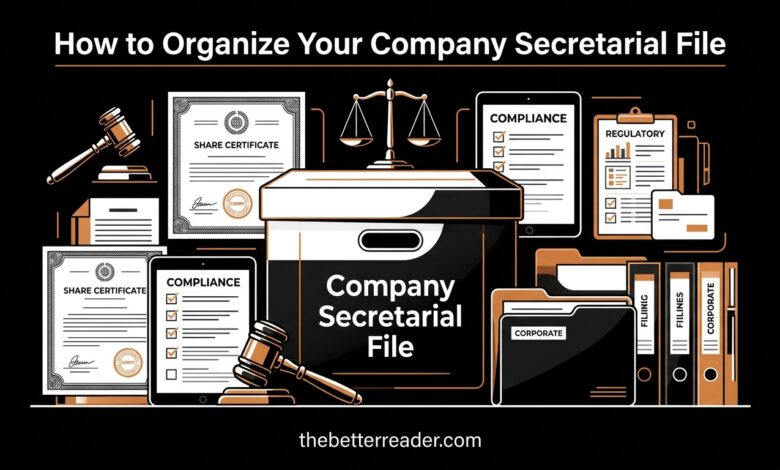 company secretarial file